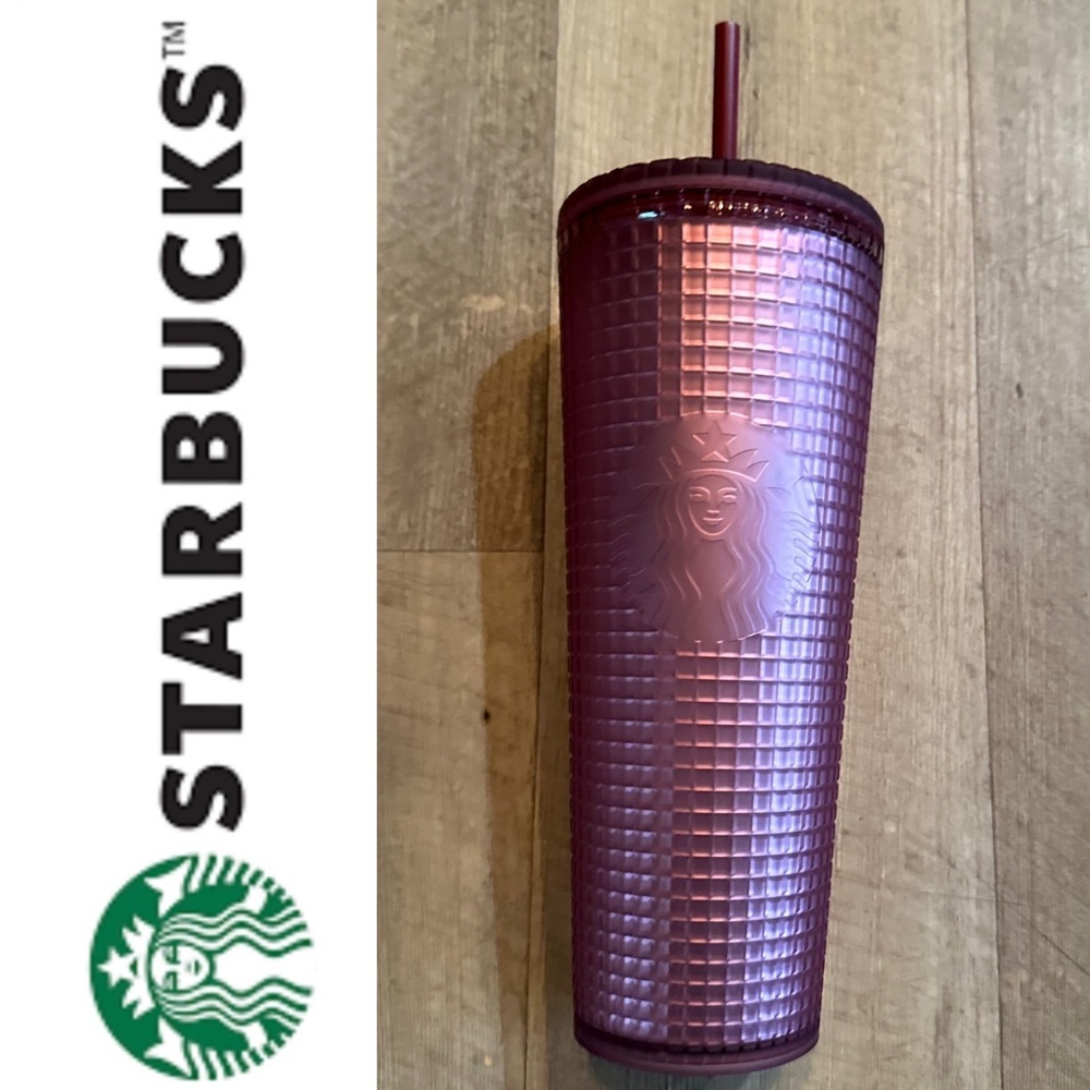 Starbucks Soft Touch Grid Tumbler 2023 - Picture 1 of 6